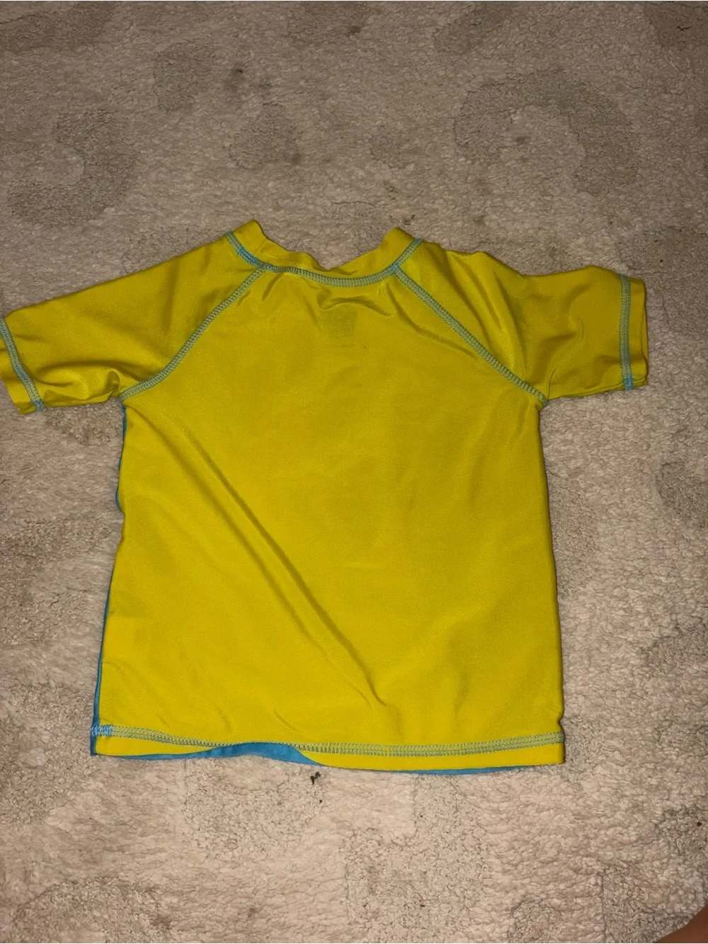 Paw Patrol Kids Blue and Yellow Swim Shirt